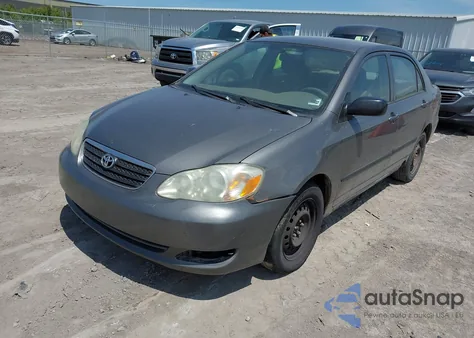 2005 Toyota Corolla Ce from USA, damaged, VIN 2T1BR32E75C556375